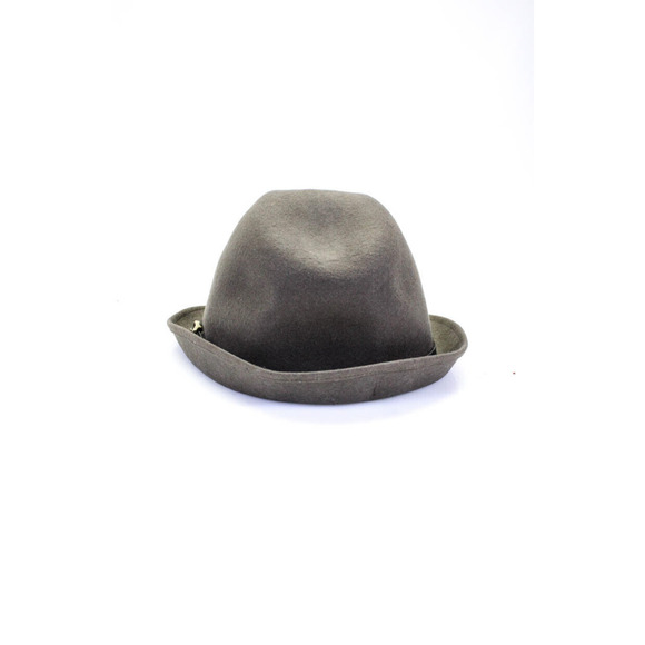 Paul Smith Casual Chic Wool Fedora Hat Grey Small - Picture 2 of 7